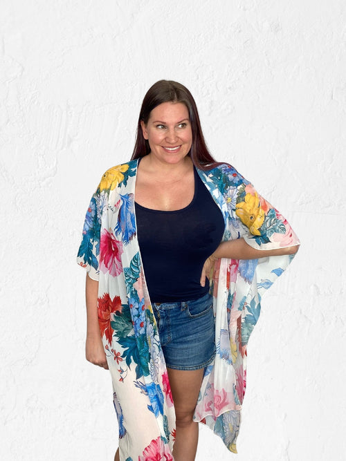 white floral kimono misty bd